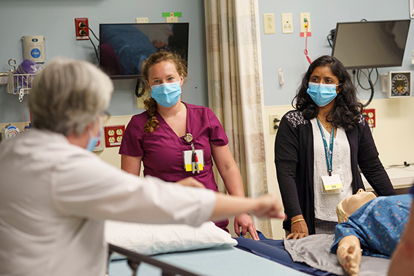 Nurses in training