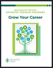 Cover image for the "Dartmouth Health Advanced Training Programs: Grow Your Career" program catalog