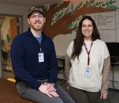 Andrew Sawyer, Safety and Sarah Kalvi, Director of Education