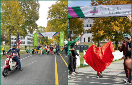 Participants line up at the start line for the 19th annual CHaD Hero on October 20, 2024.