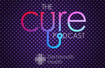 Logo for The Cure Podcast