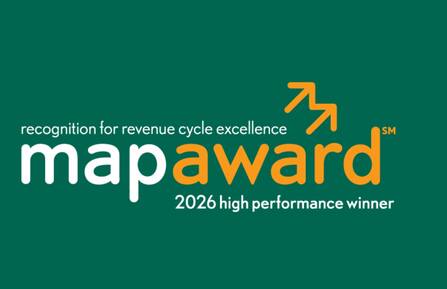 MAP Award logo on green background