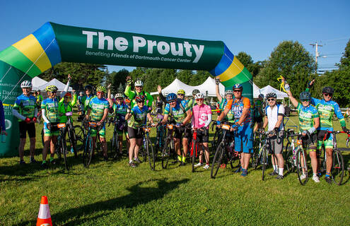 Participants in the 42nd annual Prouty benefiting Dartmouth Cancer