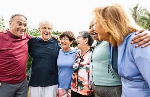 Group of older adults