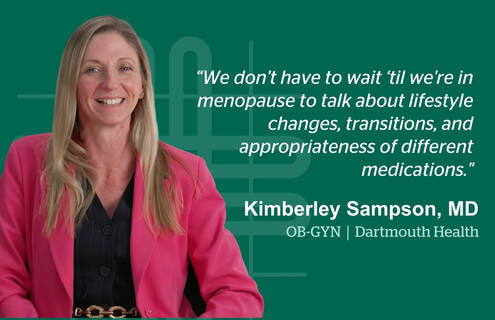 Kimberley J. Sampson-Paine, MD, MSc, an obstetrician and gynecologist at Southwestern Vermont Medical Center.